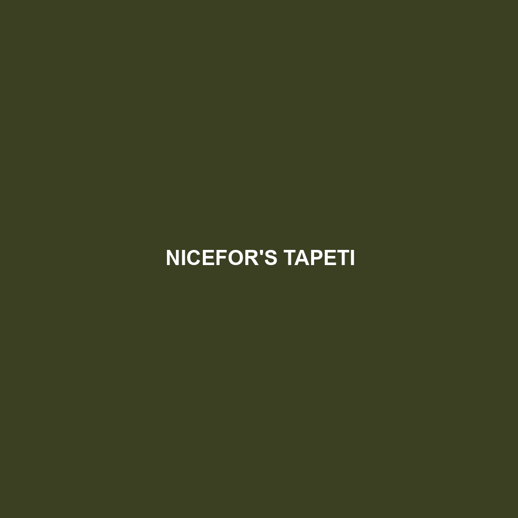 Nicefor's Tapeti