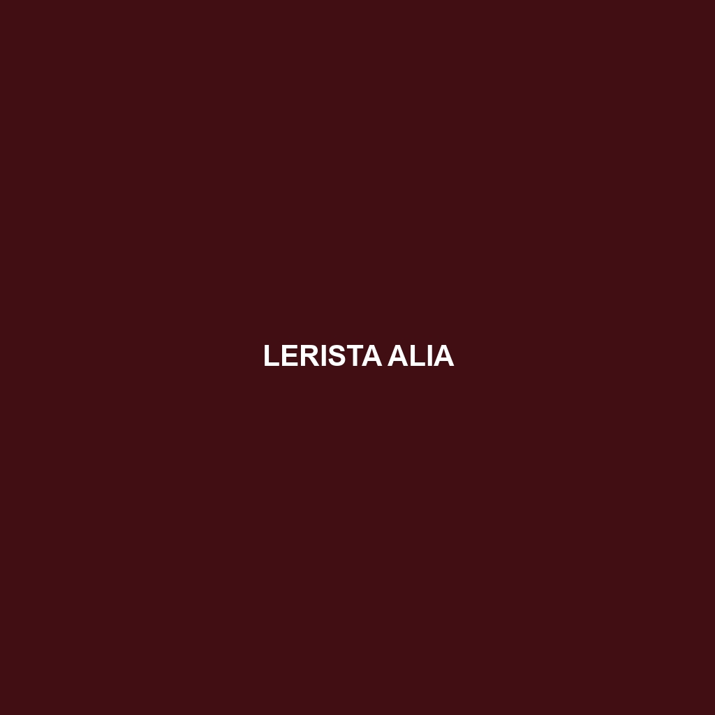 Lerista alia