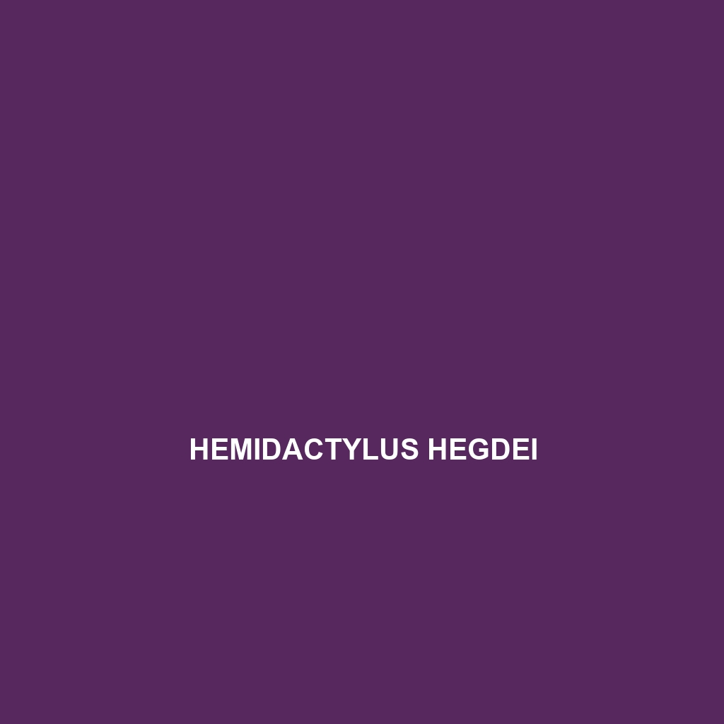 Hemidactylus hegdei