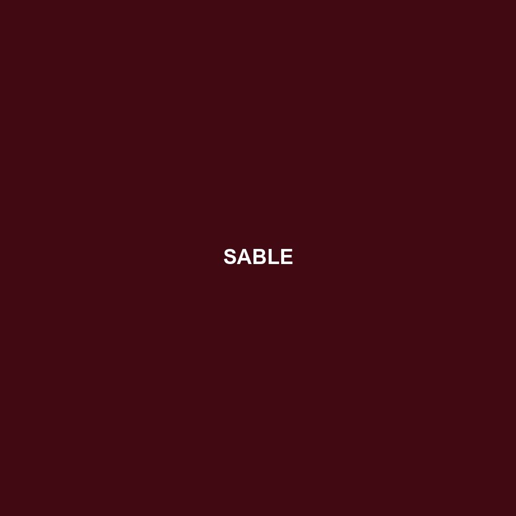 Sable