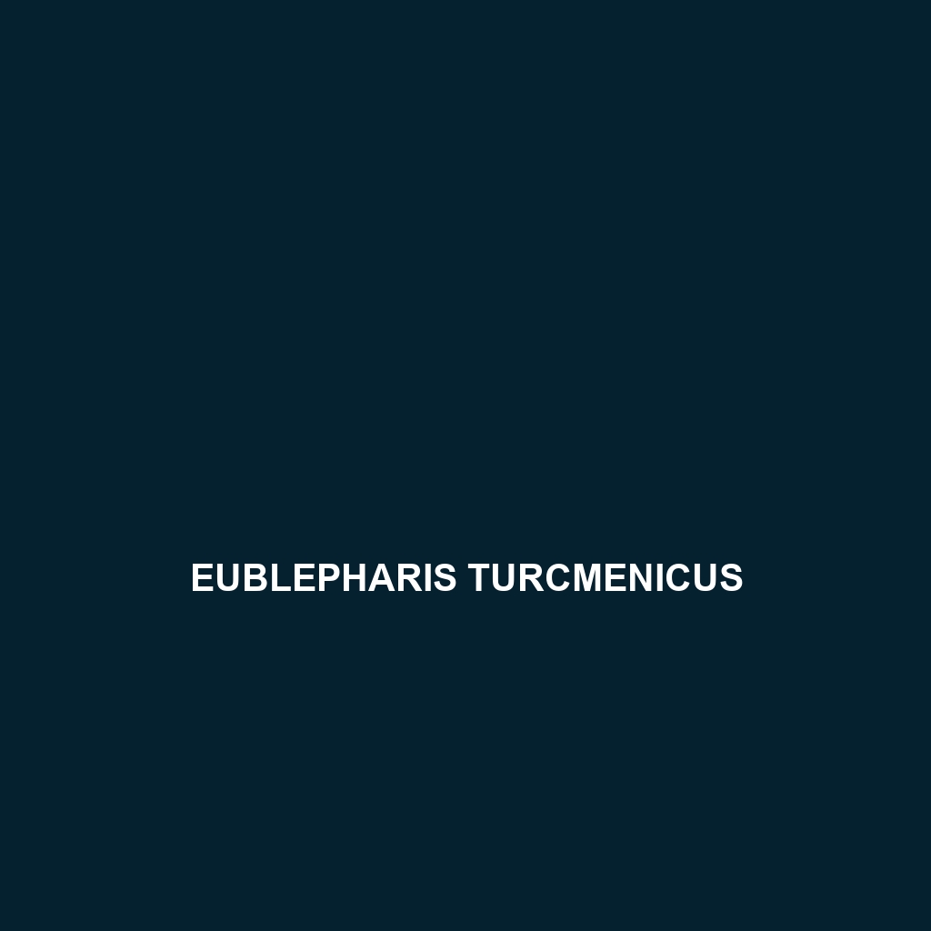 Eublepharis turcmenicus