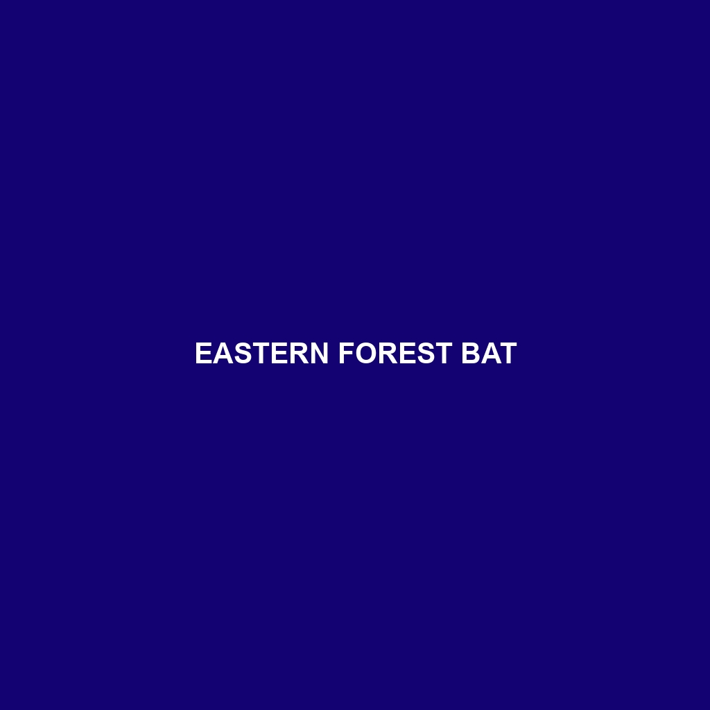 Eastern Forest Bat