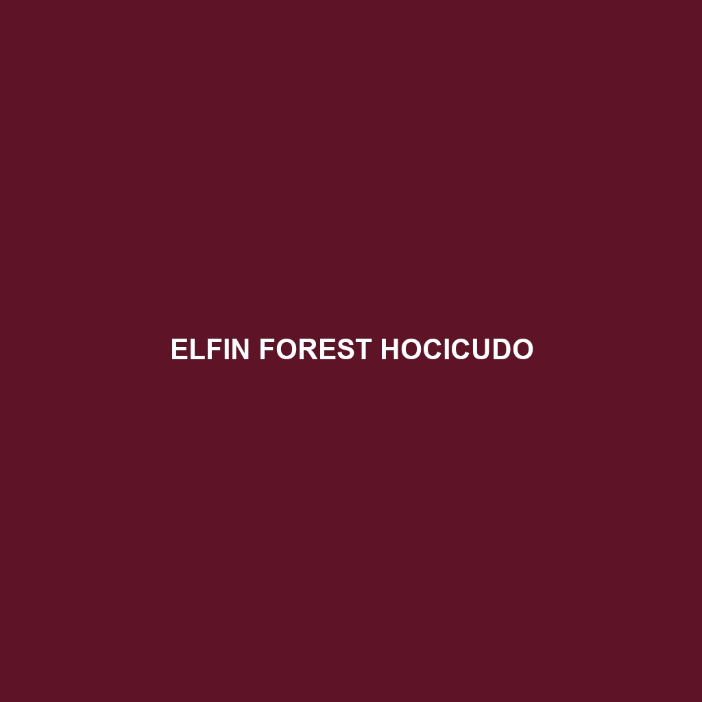 Elfin Forest Hocicudo