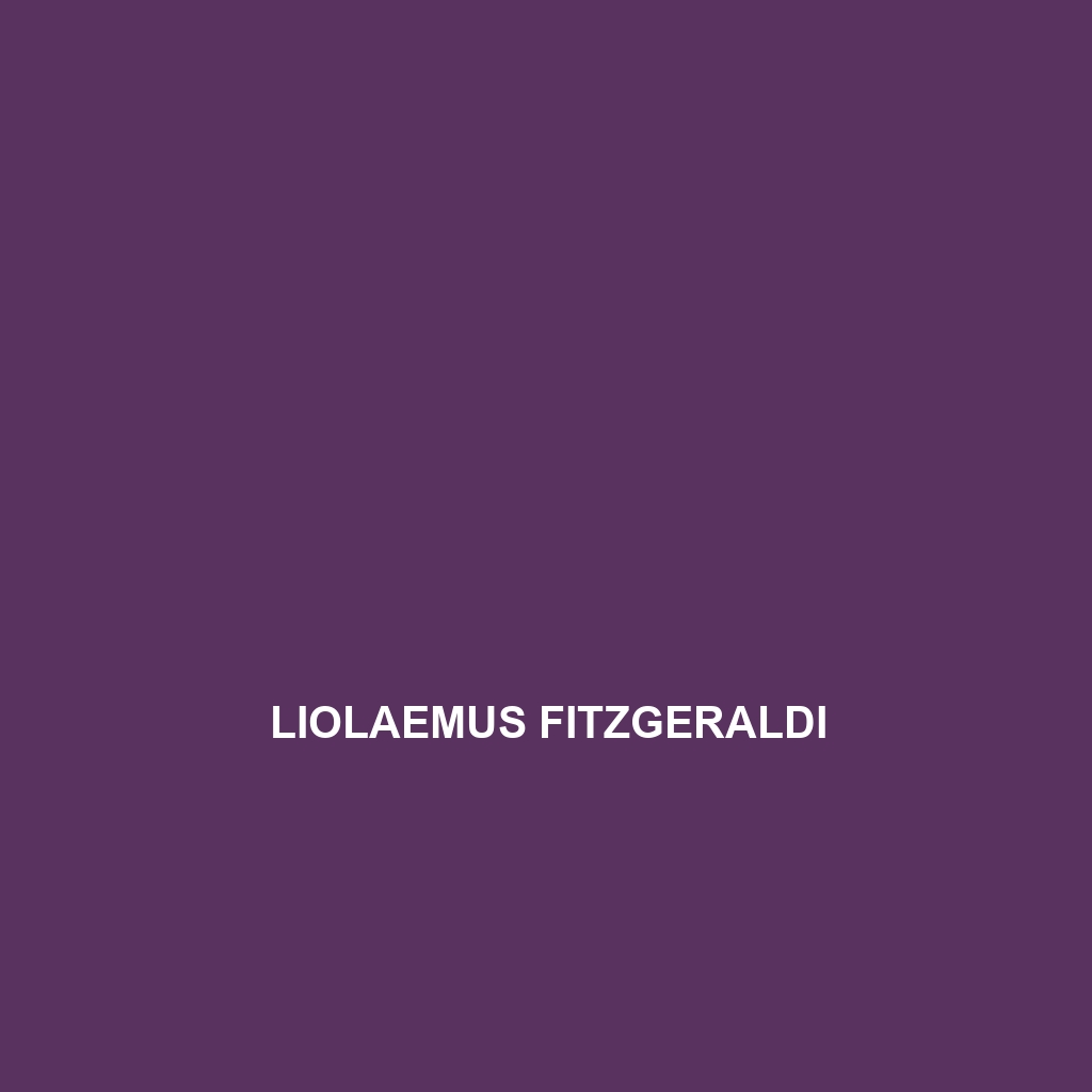 Liolaemus fitzgeraldi