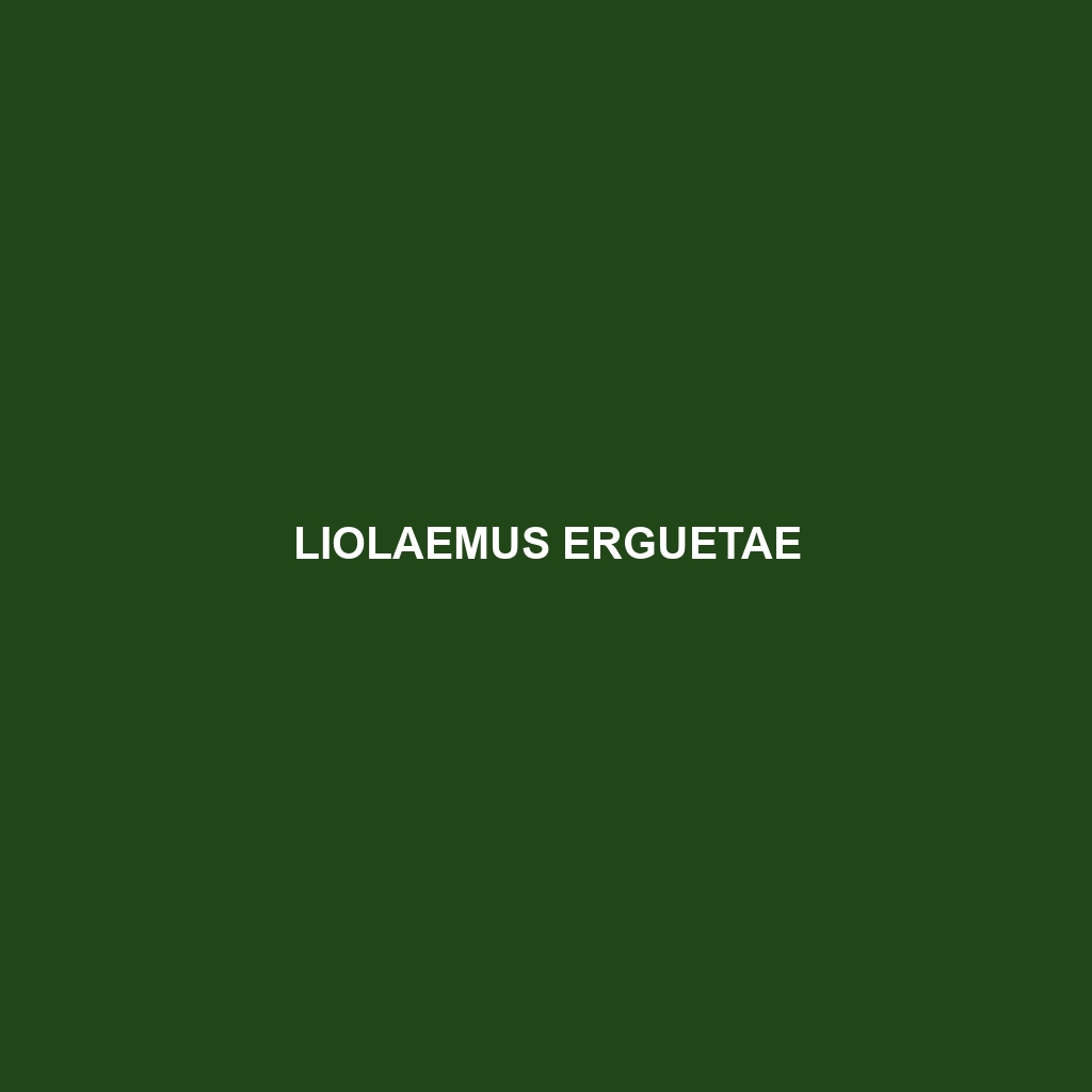 Liolaemus erguetae