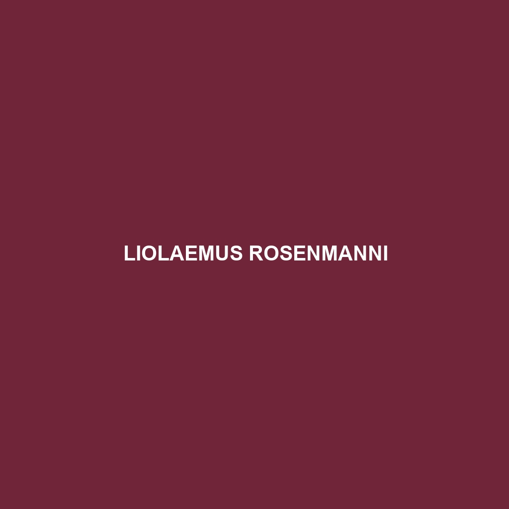 Liolaemus rosenmanni