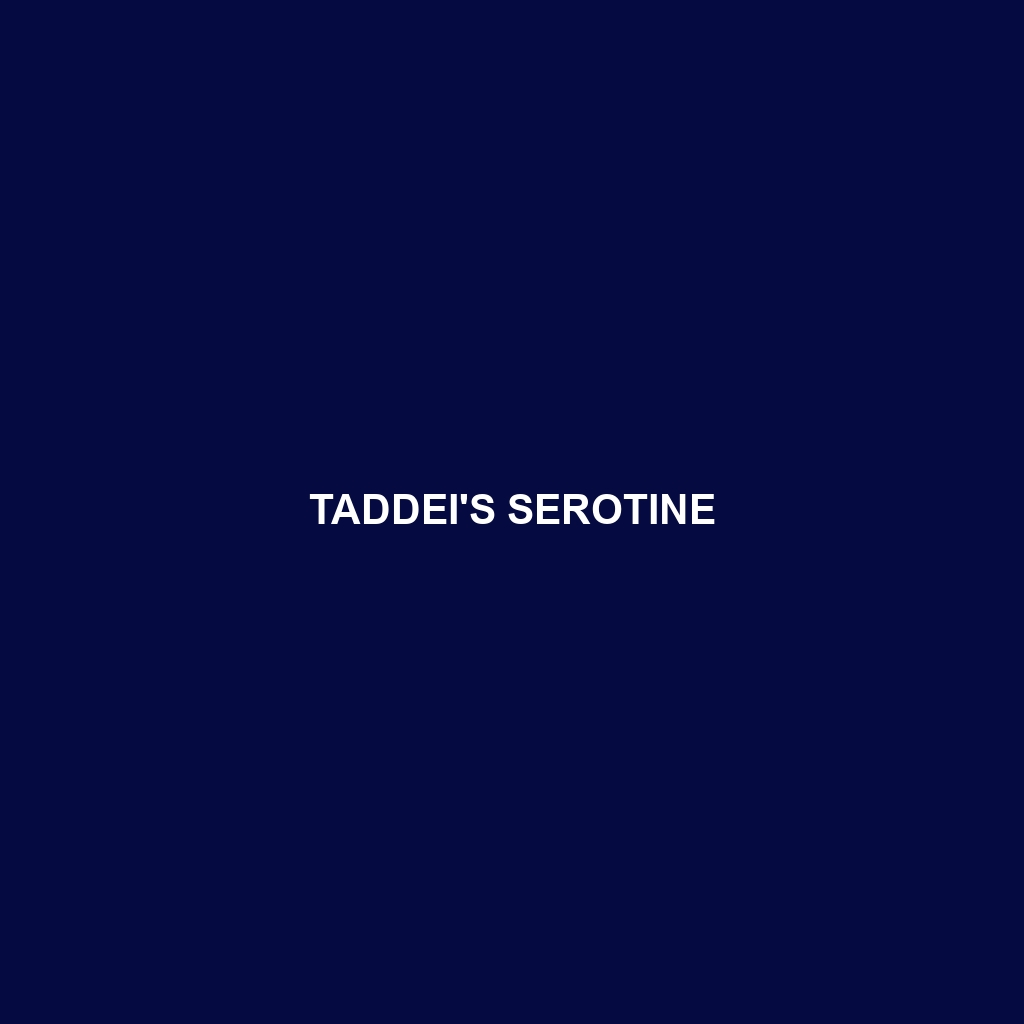 Taddei's Serotine