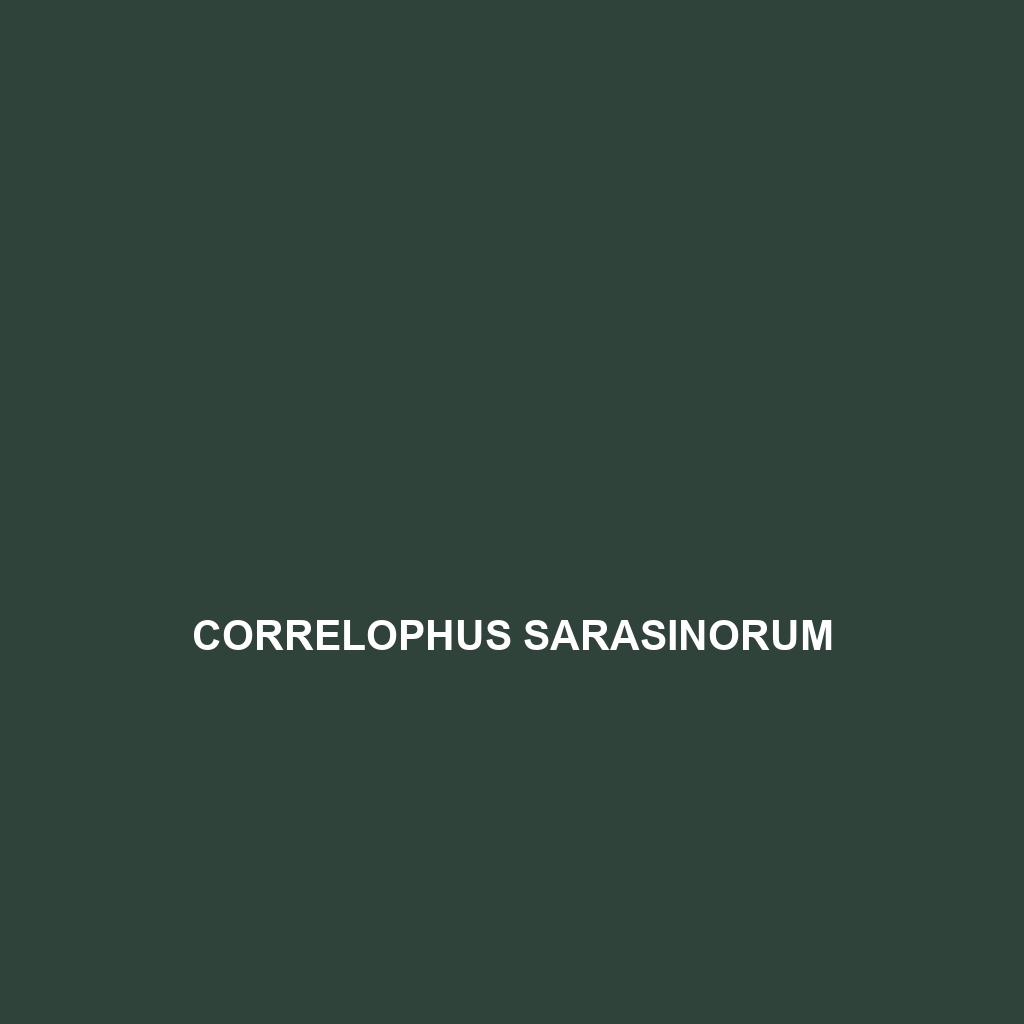 Correlophus sarasinorum