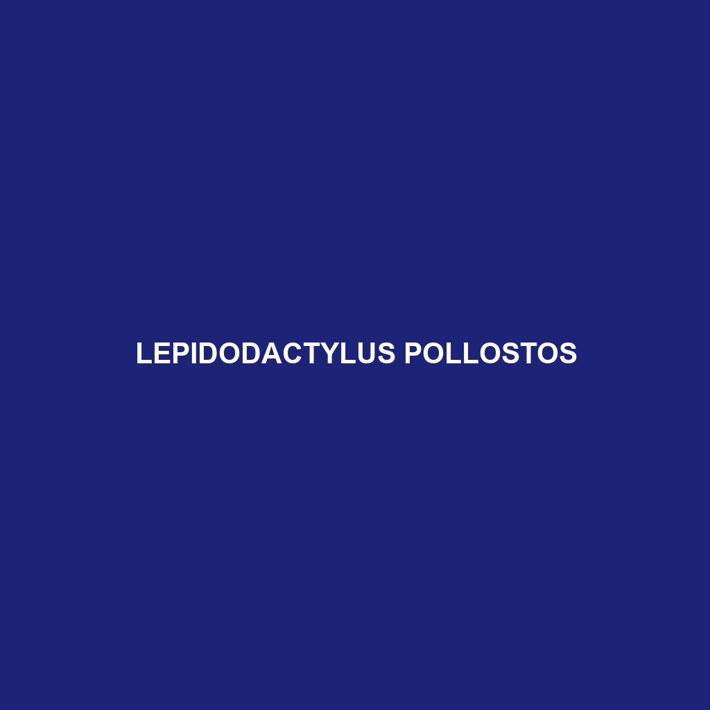 Lepidodactylus pollostos