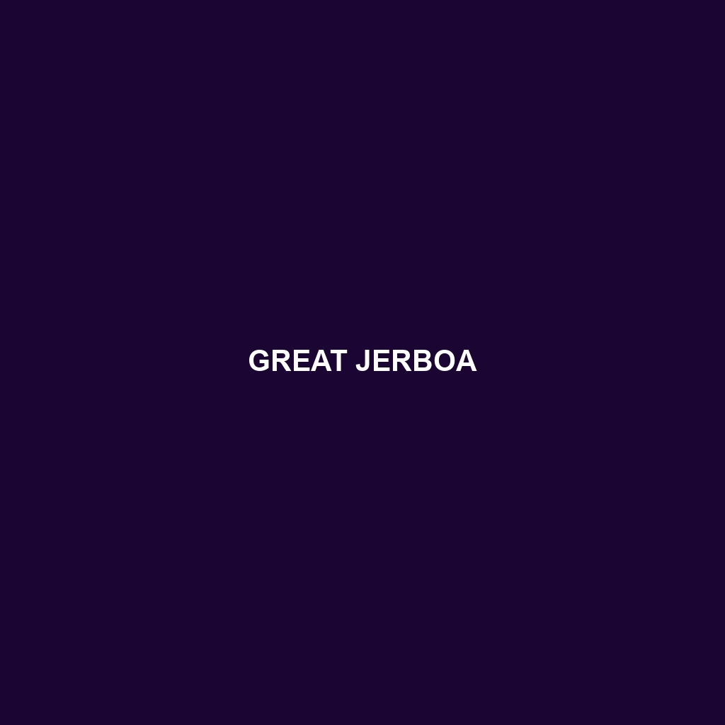 Great Jerboa