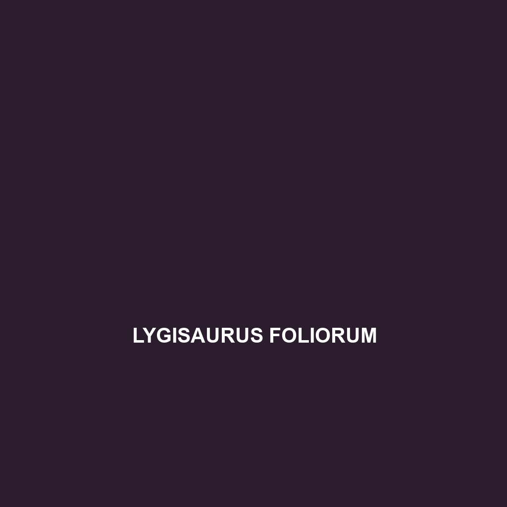 Lygisaurus foliorum