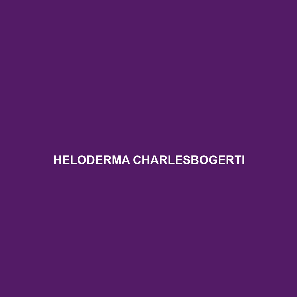 Heloderma charlesbogerti