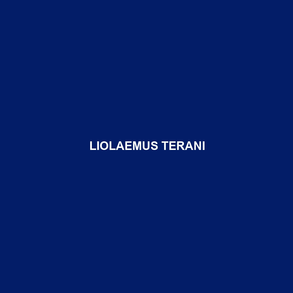 Liolaemus terani