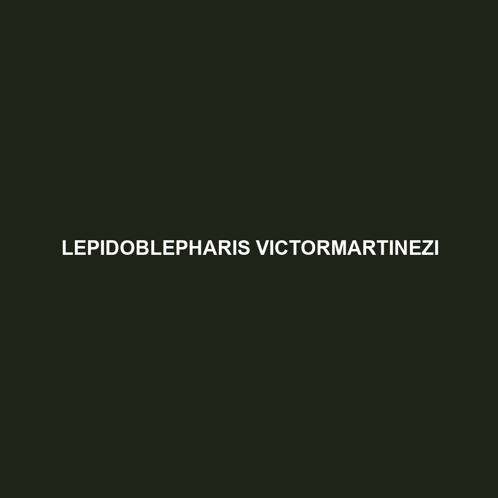 Lepidoblepharis victormartinezi