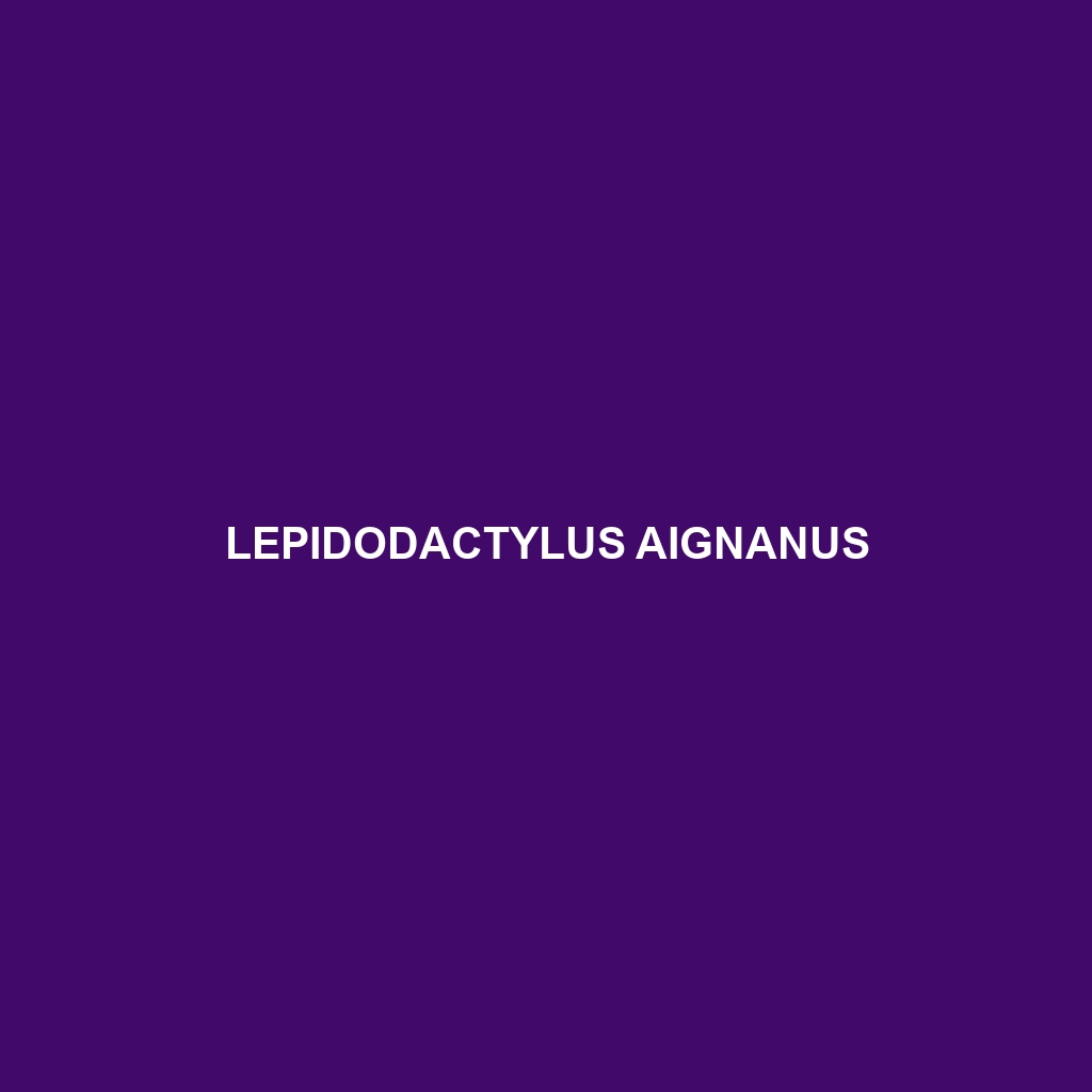 Lepidodactylus aignanus