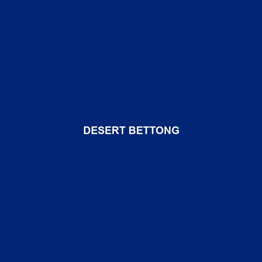 Desert Bettong