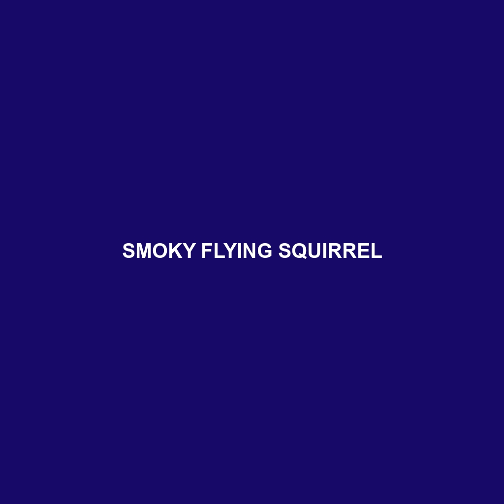 Smoky Flying Squirrel