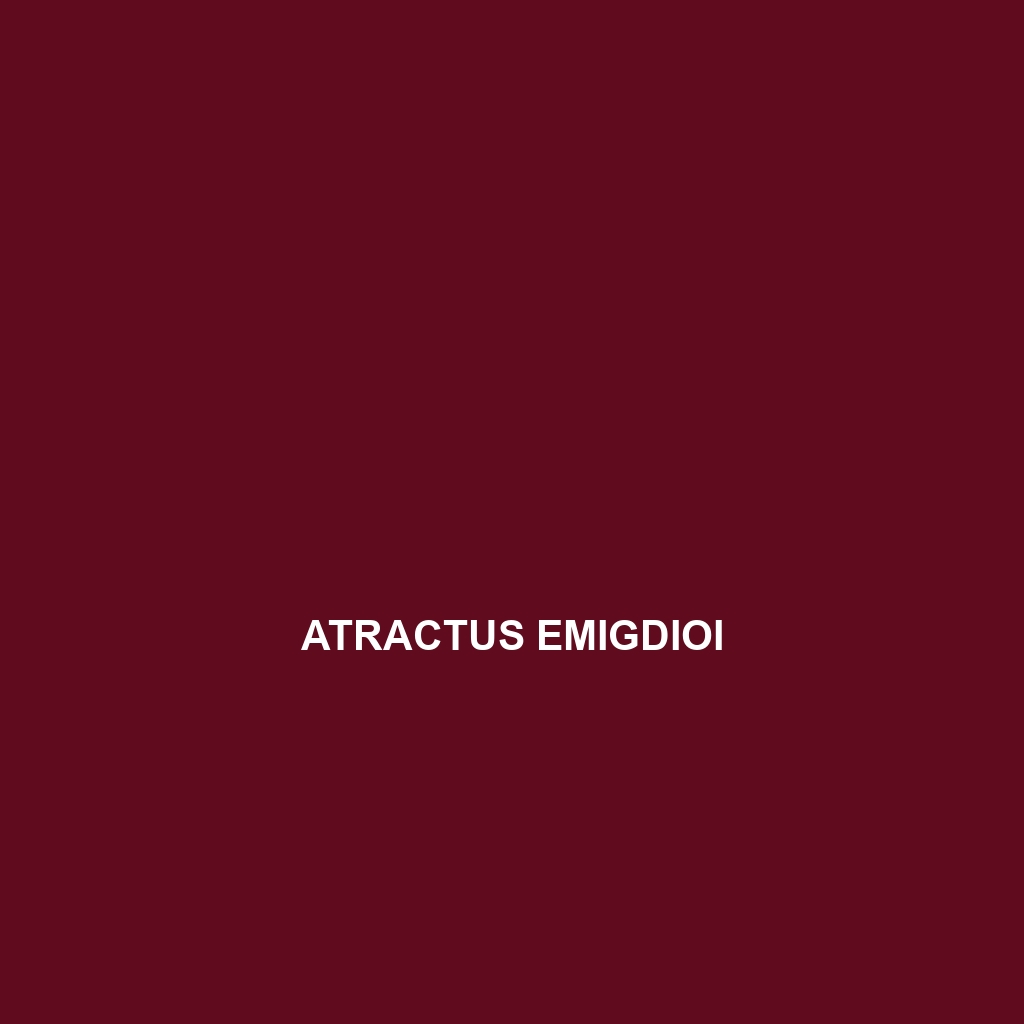 Atractus emigdioi