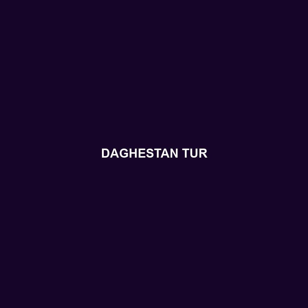 Daghestan Tur