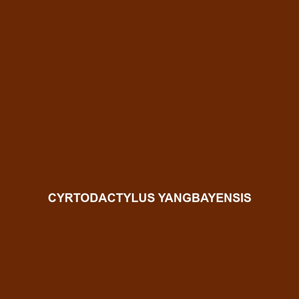 Cyrtodactylus yangbayensis