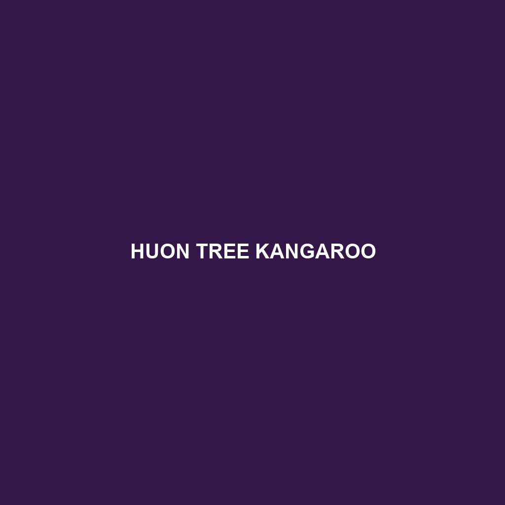 Huon Tree Kangaroo