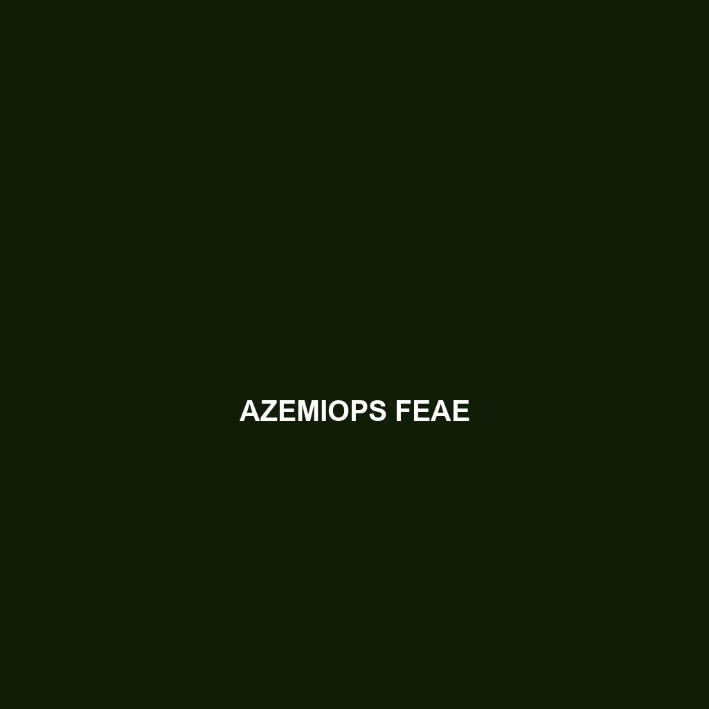 Azemiops feae