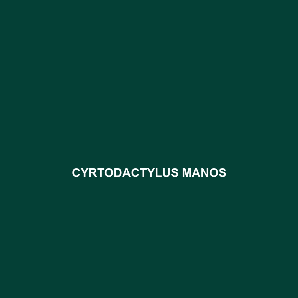 Cyrtodactylus manipurensis