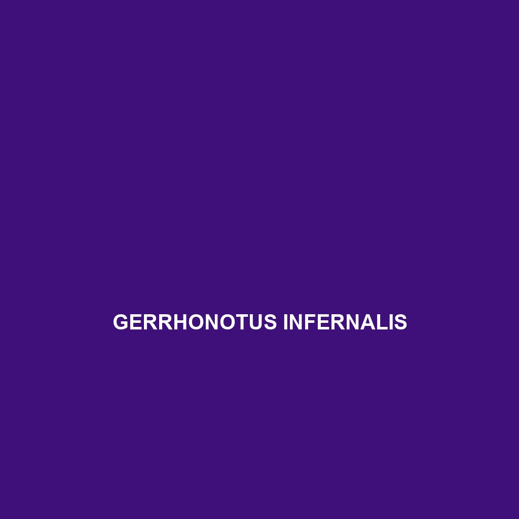 Gerrhonotus infernalis