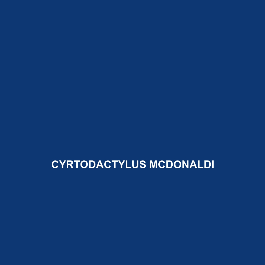 Cyrtodactylus mcdonaldi