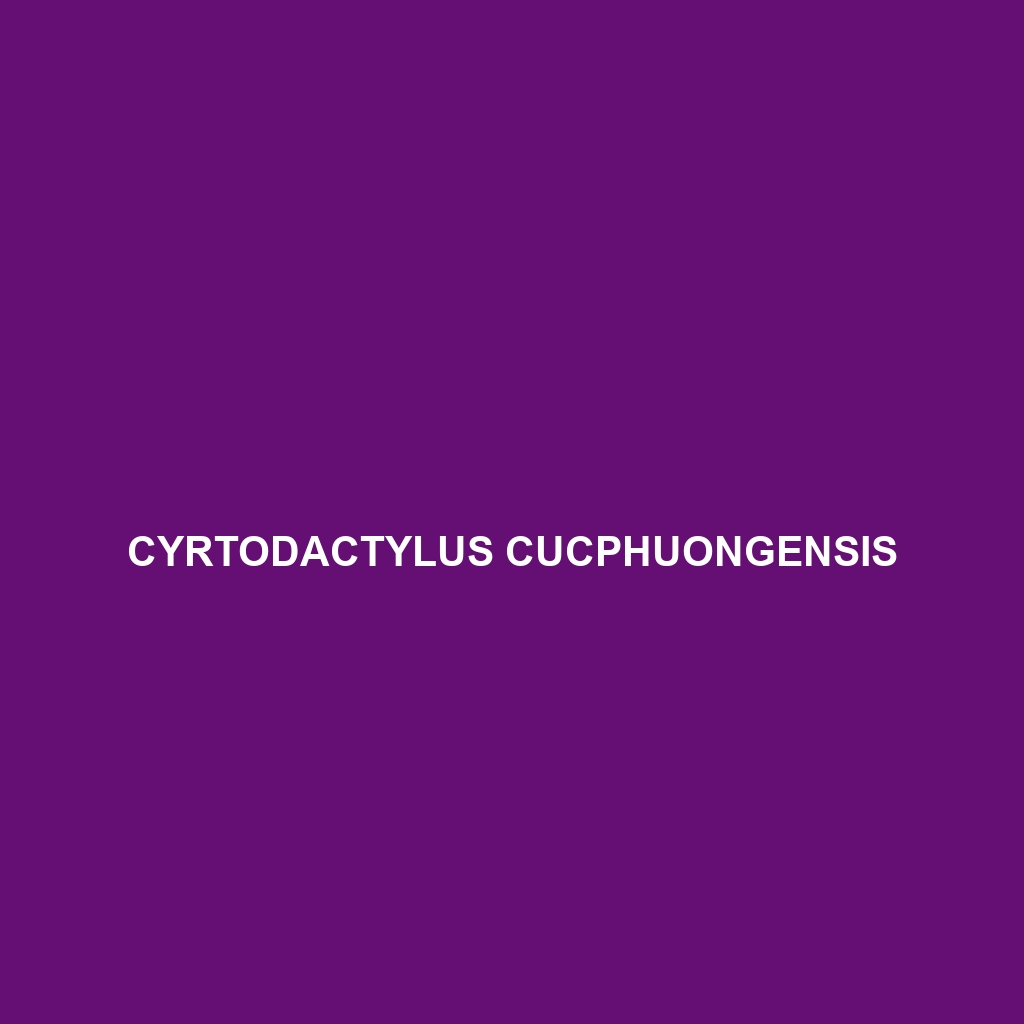 Cyrtodactylus cucphuongensis