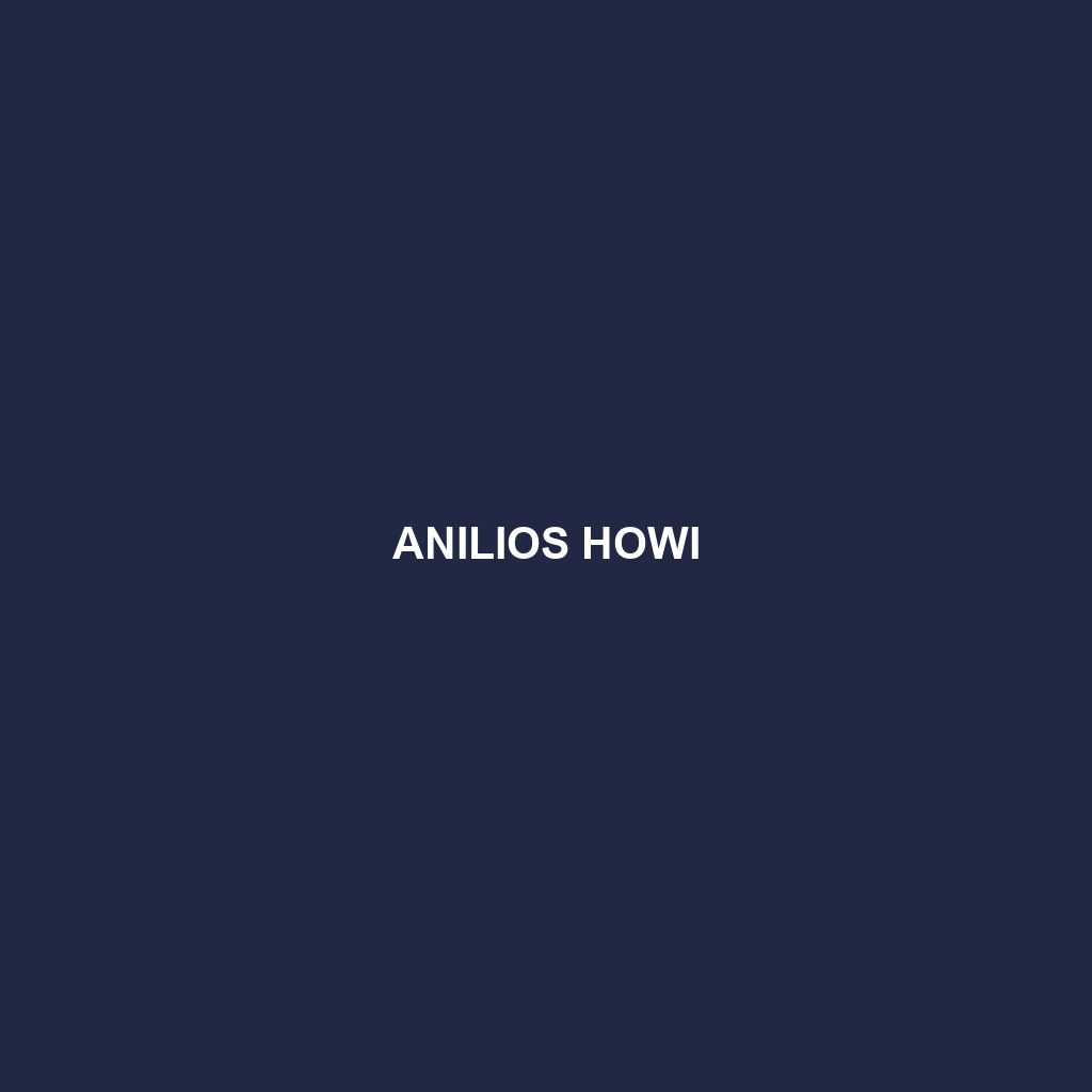 Anilios howi