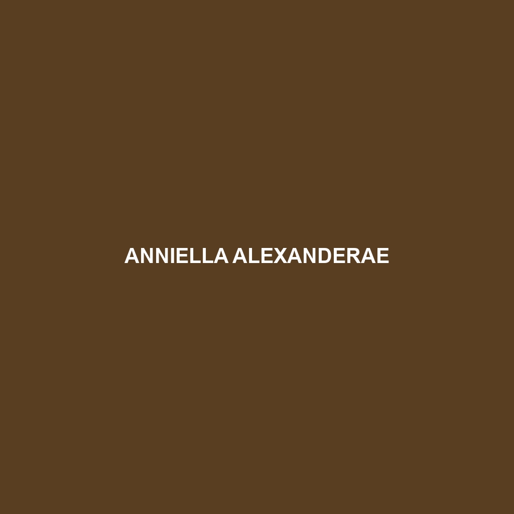 Anniella alexanderae