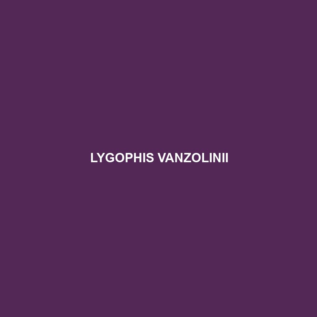 Lygophis vanzolinii