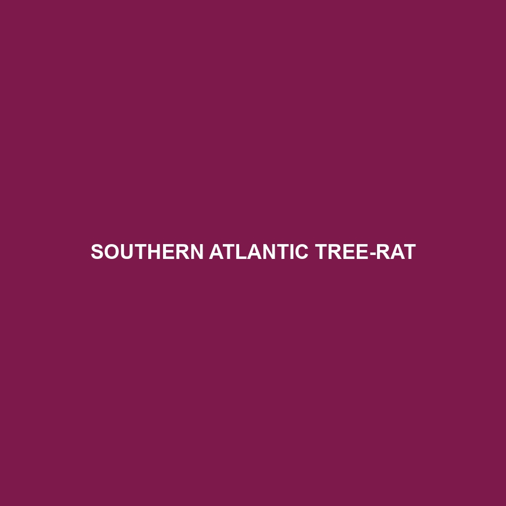 Southern Atlantic Tree-rat