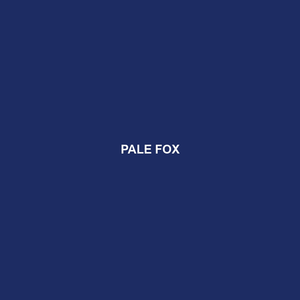 Pale Fox