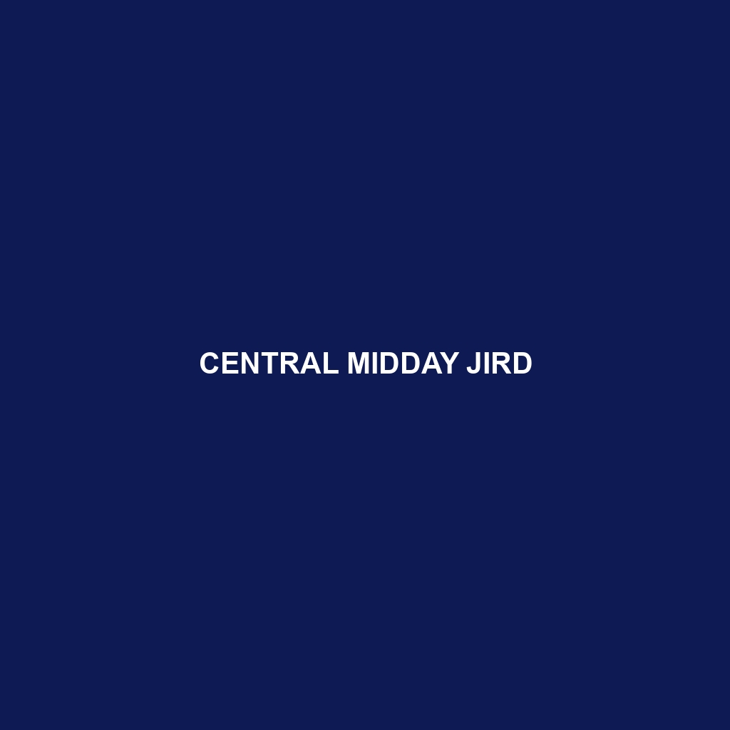 Central Midday Jird