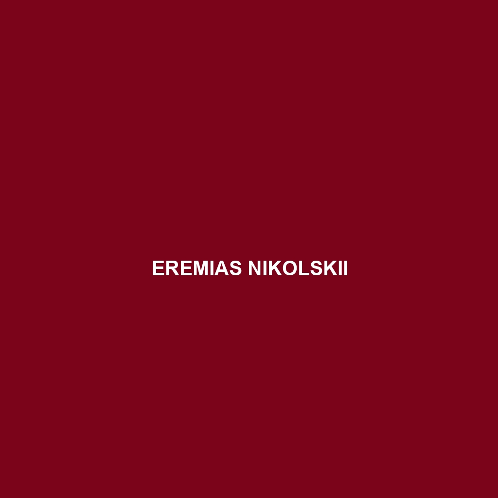 Eremias nikolskii