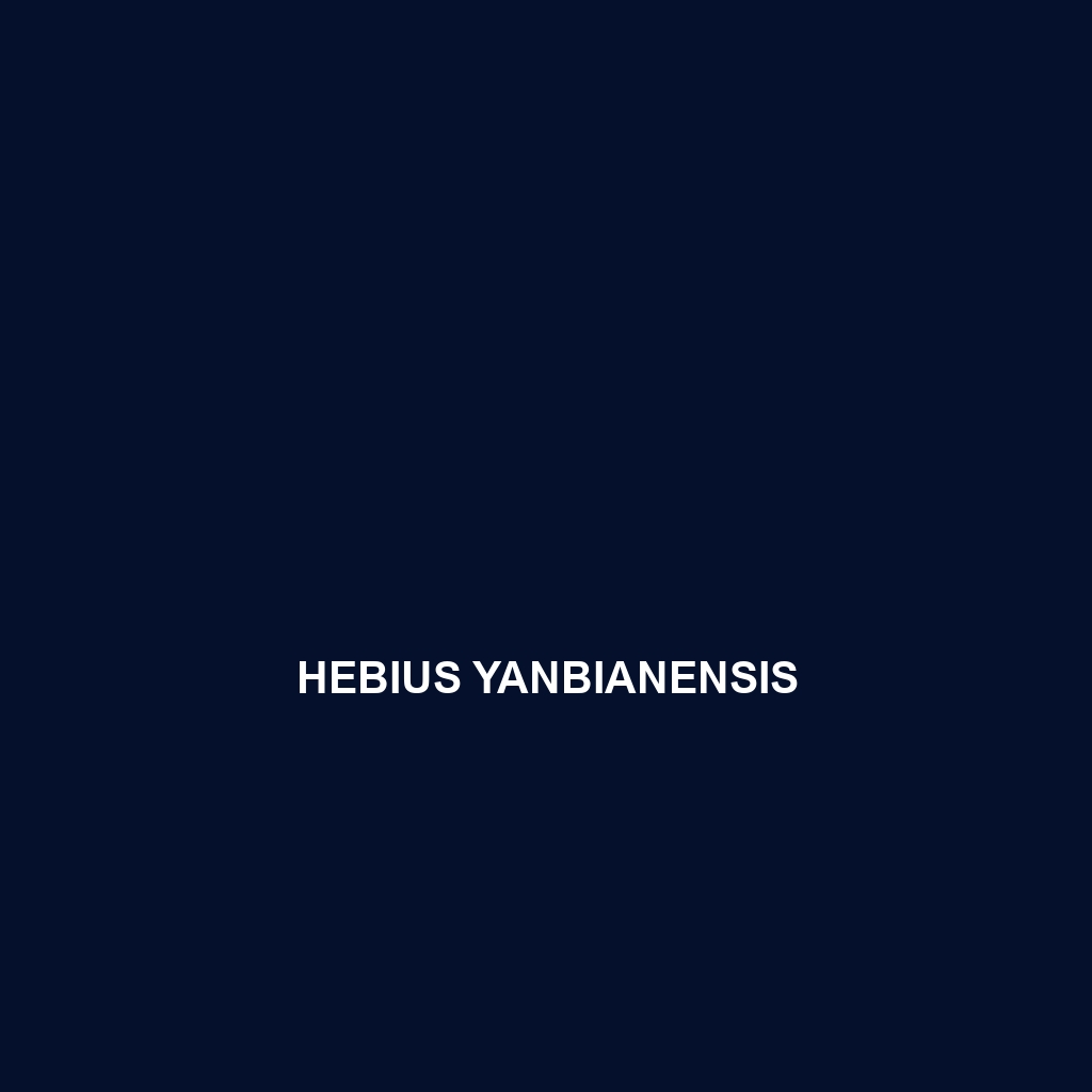 Hebius yanbianensis