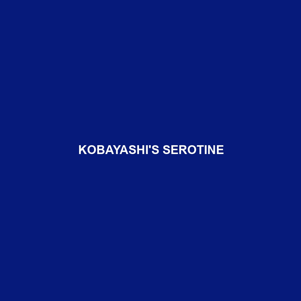 Kobayashi's Serotine