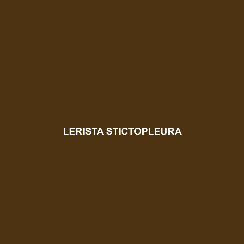 Lerista stictopleura