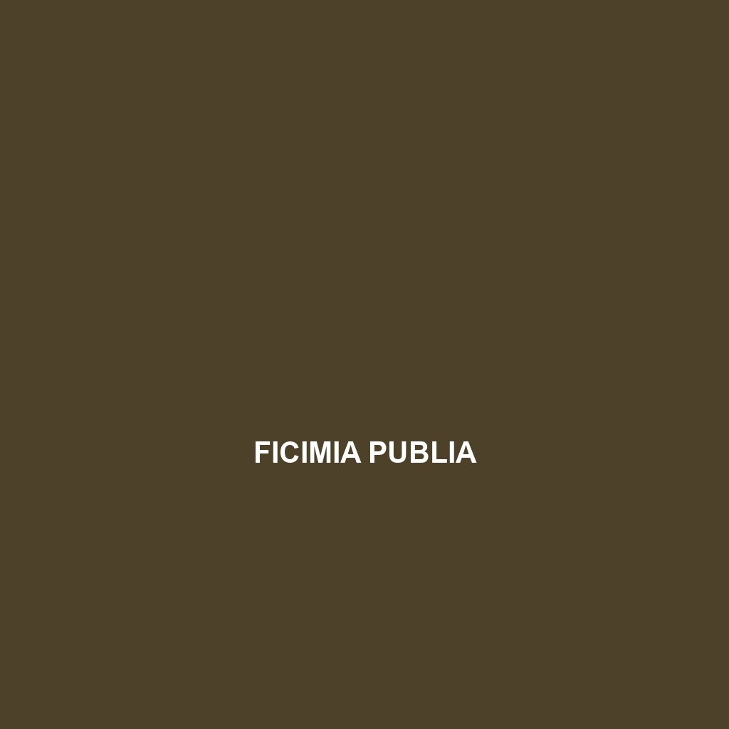 Ficimia publia