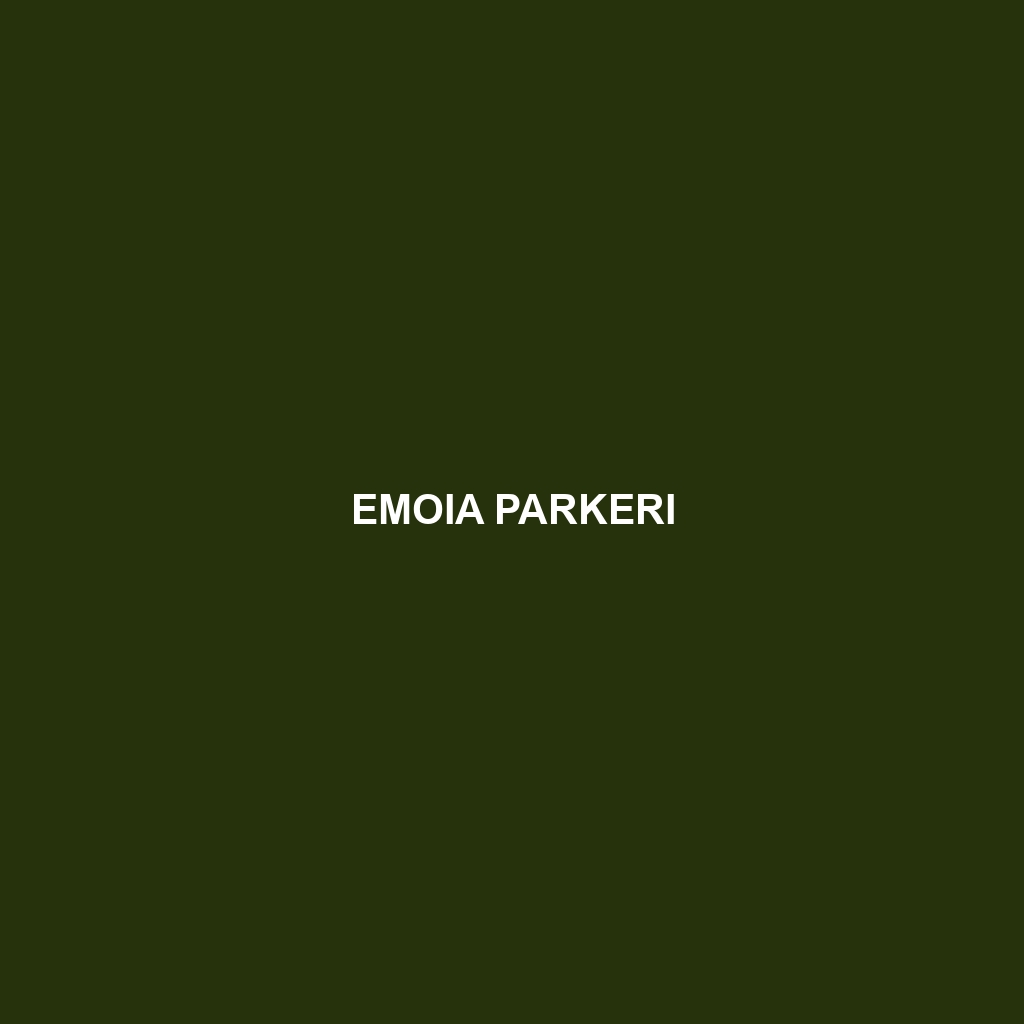 Emoia parkeri