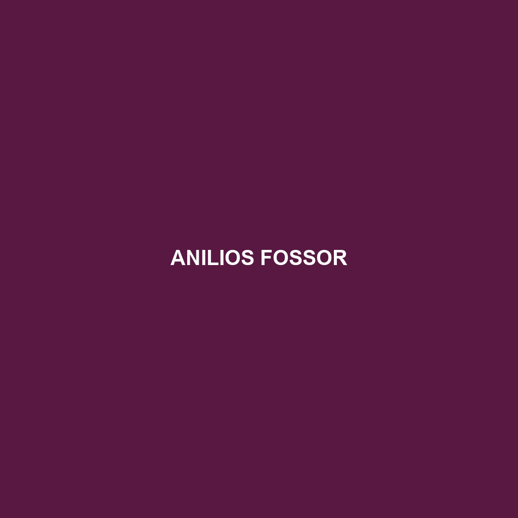 Anilios fossor