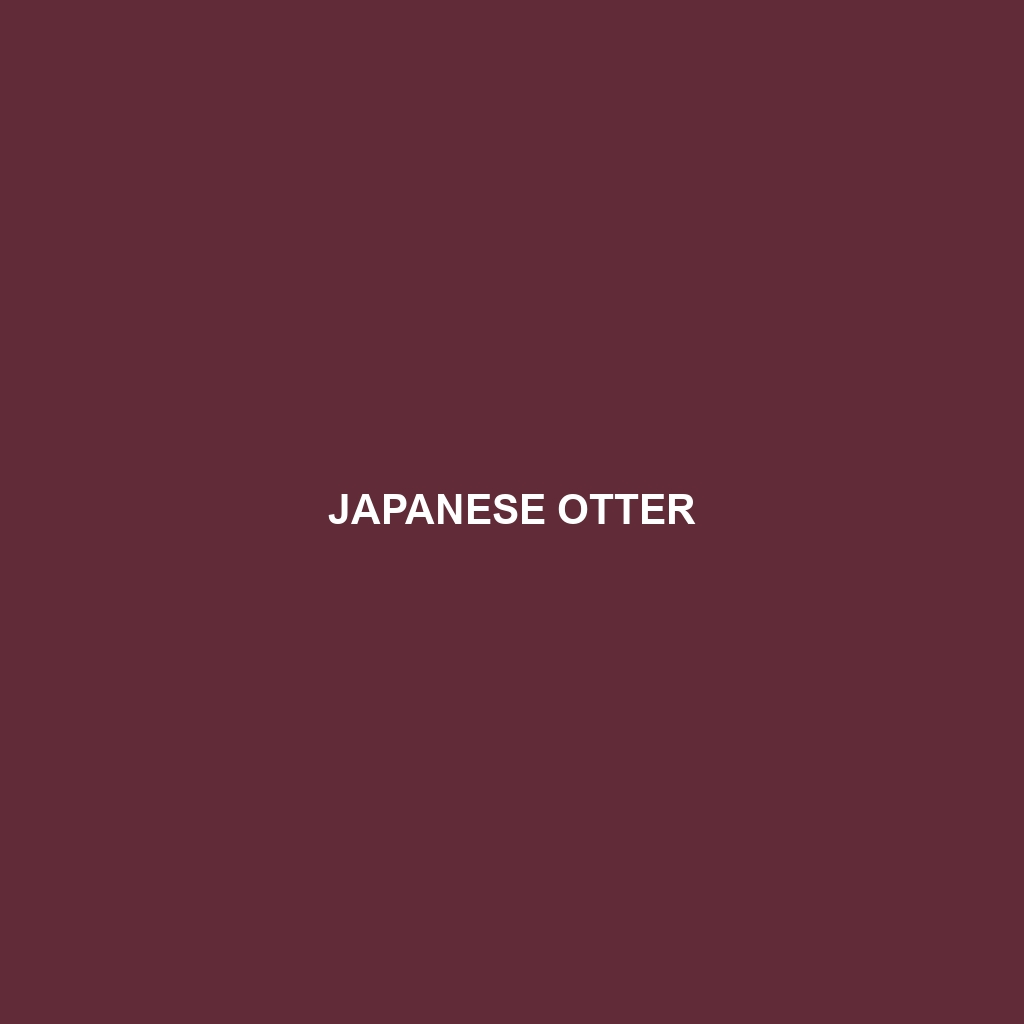 Japanese Otter