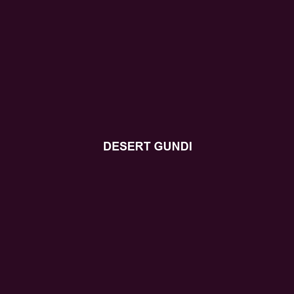 Desert Gundi