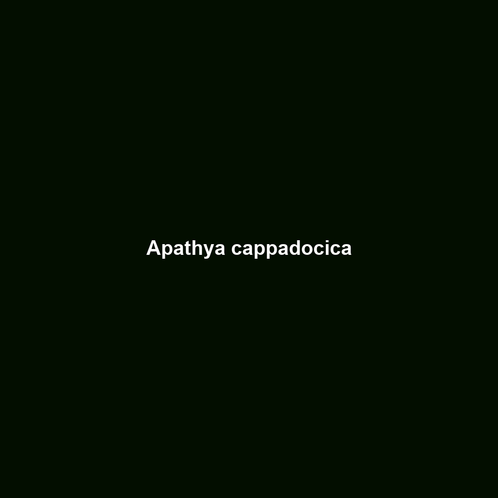 Apathya cappadocica