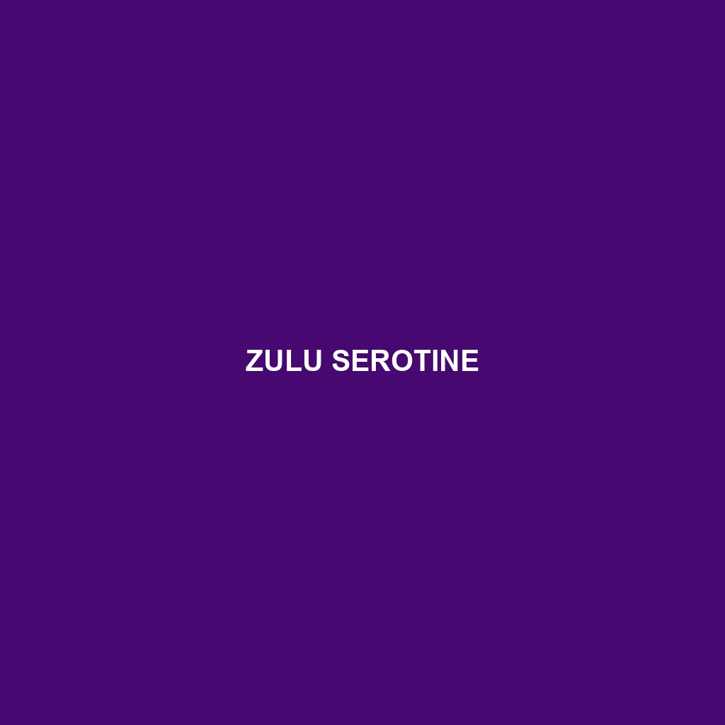 Zulu Serotine