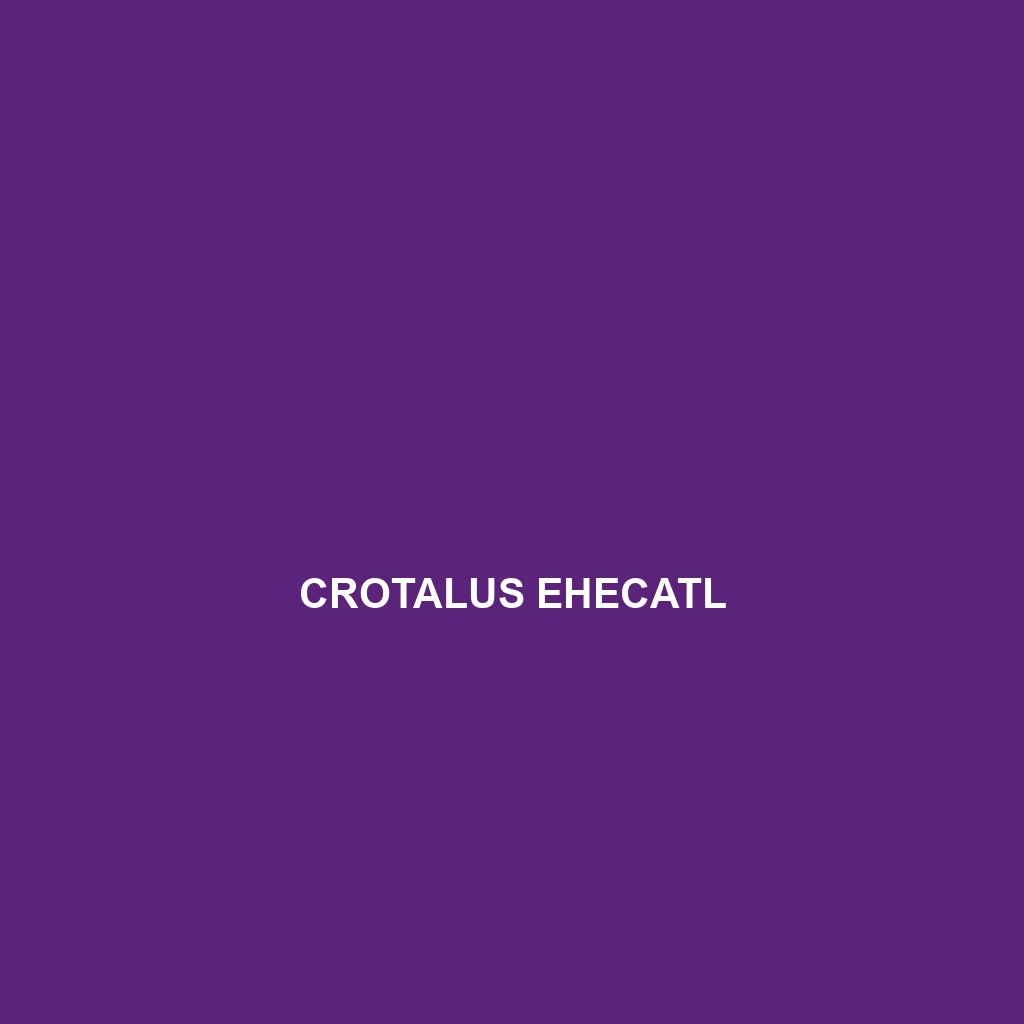 Crotalus ehecatl