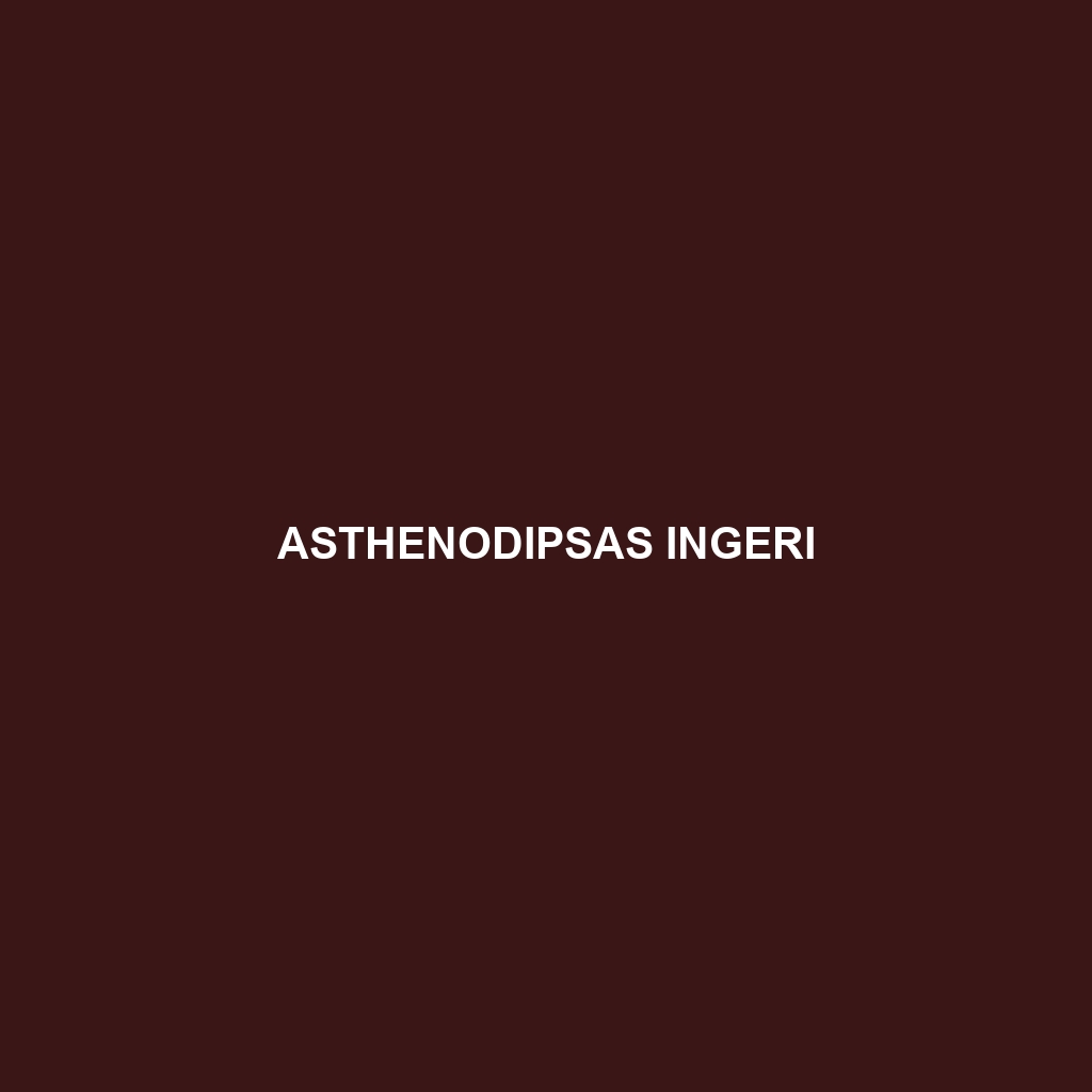 Asthenodipsas ingeri