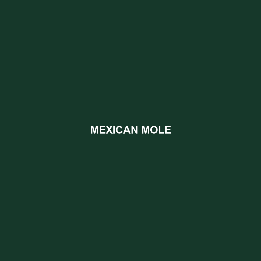 Mexican Mole